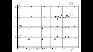 Richard Rodgers  - A Wonderful Guy for Woodwind Quintet - Arranged by Sy Brandon