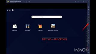 How to add any apk games in Bluestack screenshot 3