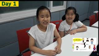Answer 14 (Yes, he is. Yes she is./No, he isn't. No, she isn't.)   Students' video