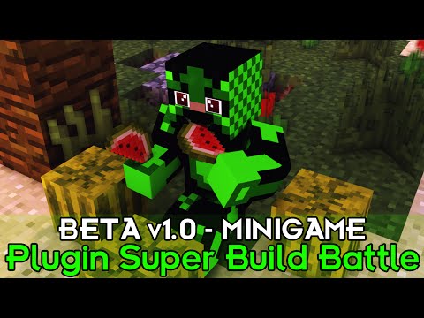 Minecraft Plugin Tutorial Super Build Battle Beta V1 0 Minigame Youtube - roblox build battle beta