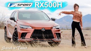 Neat Engineering! // 2023 Lexus RX500 Hybrid FSport Review screenshot 5