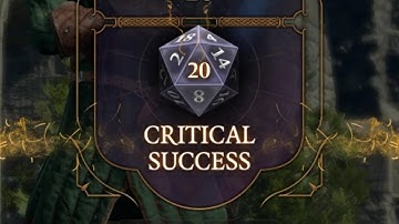 When You Roll 20 With Barbarian in Baldur