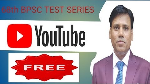 FREE Test Series for 68th BPSC