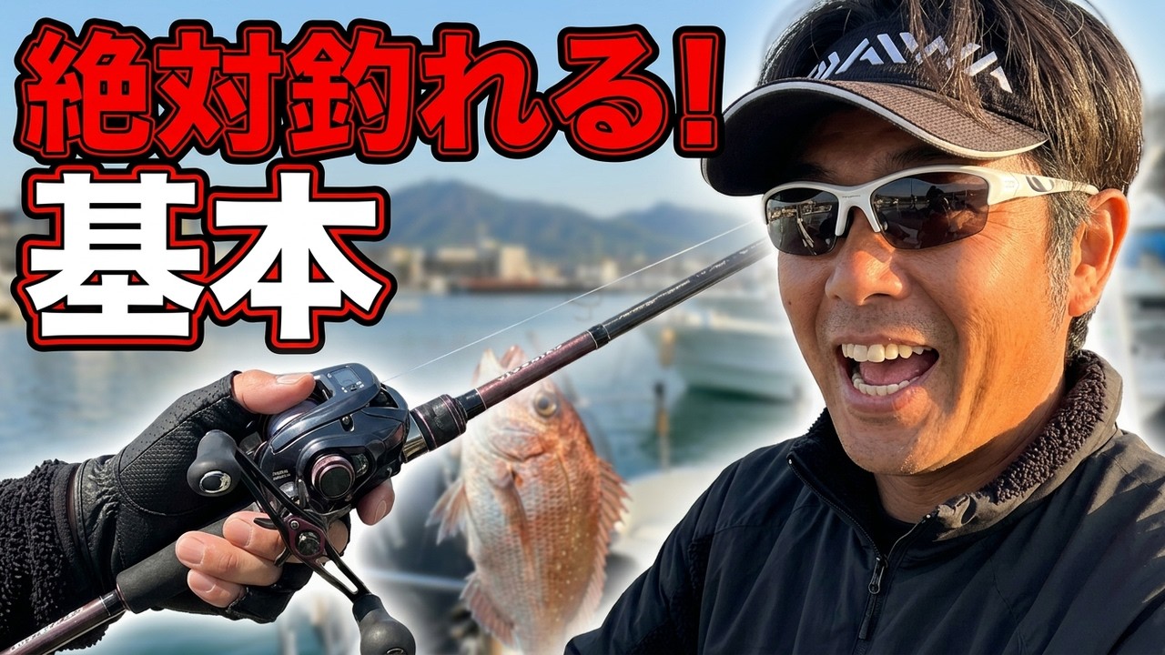Episode 46] The Basics of Tai Rubber Fishing That Will Never Fail