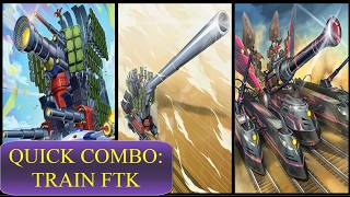 TRAIN FTK DECK 🔥🔥1 CARD FTK COMBO🔥🔥 EARTH MACHINE FTK