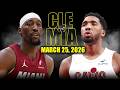 Cleveland Cavaliers vs Miami Heat Full Game Highlights – March 25, 2026 | NBA Season