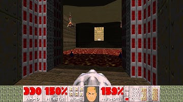 Doom II Hell on Earth - Map26 - The Abandoned Mines - UV Difficulty [HD]