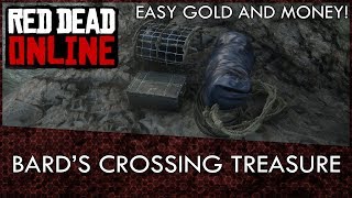 Red Dead Online Bard's Crossing Treasure Map Location Guide (Easy Gold and Money!) screenshot 2
