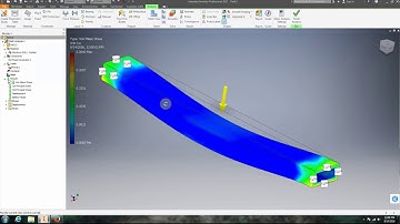 AutoDesk Inventor CAE  Stress Analysis