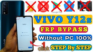 Vivo Y12s Frp Bypass | New Security 2023 | Vivo y12s email id bypass | Vivo (v2026) Without Pc|
