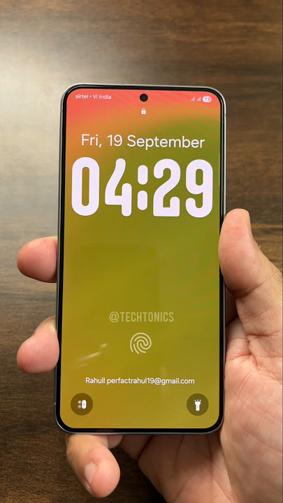 Samsung Dynamic Wallpaper feature on one ui 8 😍🚀