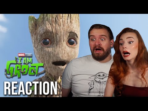 All 5 Episodes In One?!? | I Am Groot Series Reaction | Marvel | Disney+
