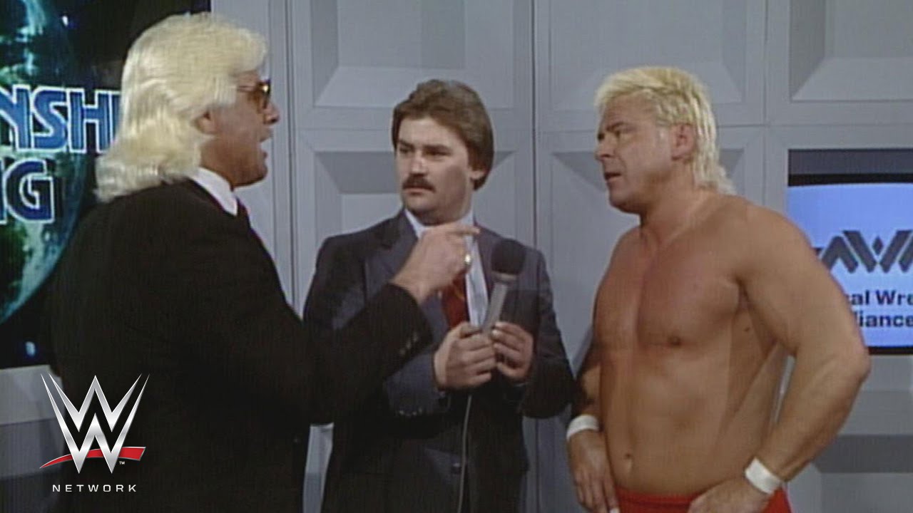 ⁣Ron Garvin fordert Ric Flair heraus: NWA World Championship Wrestling, 21. Dezember 1985