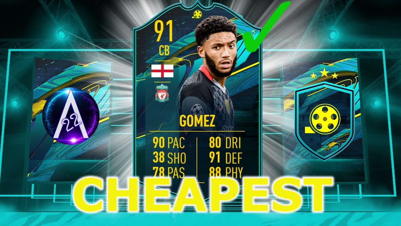Joe Gomez SBC Cheapest Solution!! 