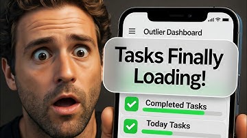 How To Successfully Create And Verify Working Outlier Account With Mobile: How To Get Tasks Loading