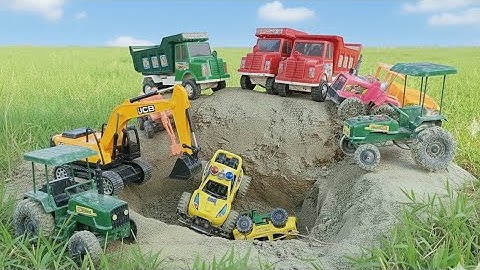 🙆‍♀️ ​Toy Trucks Rule the Hill🚜​#ToyTrucks​#KidsConstruction​#ToyAdventure​#CarCrashStunt​#Creativ 