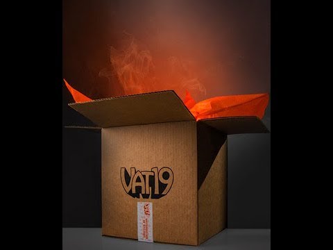 Opening Vat 19’s Small Mystery Box.