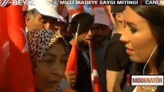 AK Parti Kazlıçeşme Mitingi - Erdoğan'ın Götünün Kılı Resimi