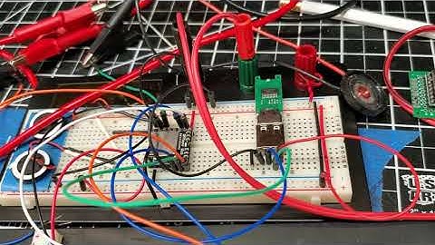 USING A PIC16F15325 TO CONTROL A DF MINI MP3 PLAYER (with a USB Flash Drive)