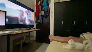 My Cat’s Sayam Watching TV - Murag Korek.