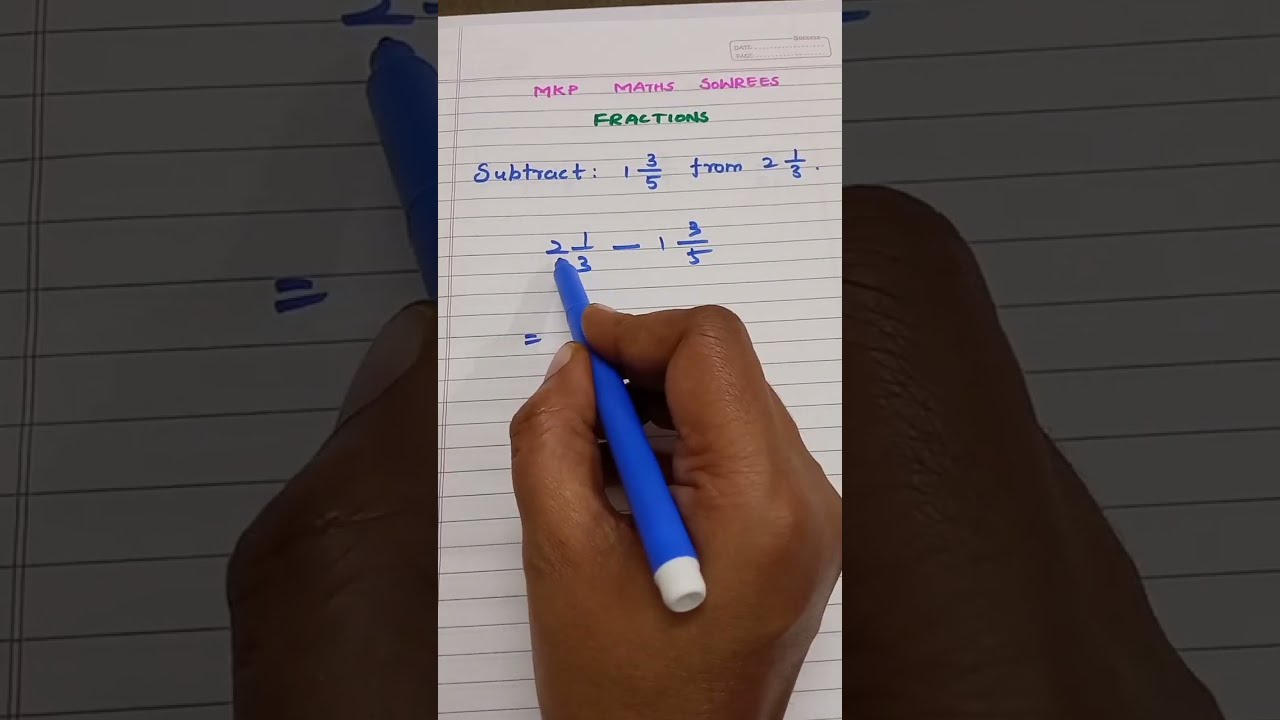 FRACTION SIMPLIFY OF 1 3 5 From 2 Mathsstricks Maths Mathseducation Tricks