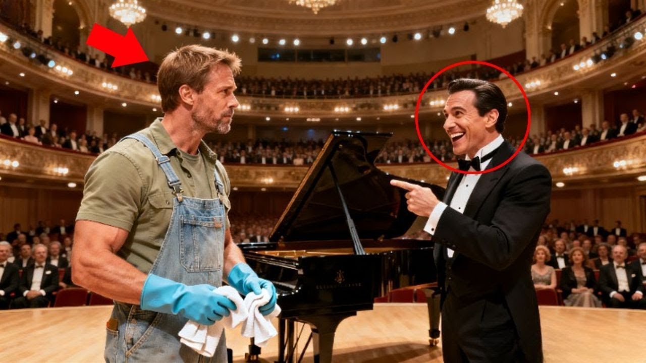 They Asked A Janitor Single Dad To Play Piano As A Joke — Everyone Was Speechless