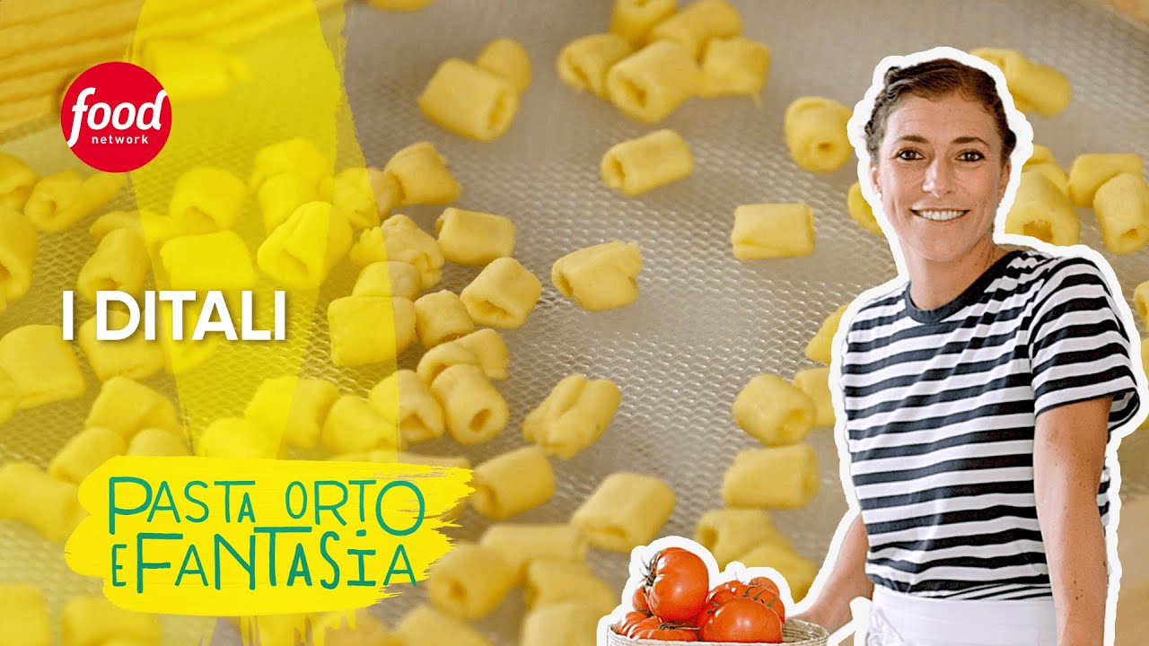 La #ricetta dei DITALI | Pasta Orto e Fantasia