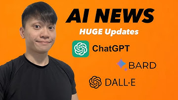 AI News - ChatGPT can now SEE, fact check function with Google Bard and more.