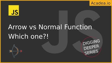 Ep3 - Arrow Function vs Normal Function in JavaScript