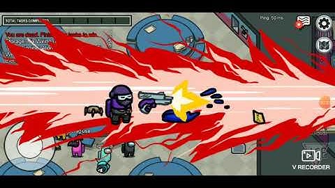 I ran into a hacker in among us