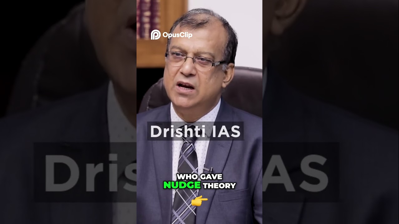 Nudge Theory  Explained by a Top Economist | From Aspirant to Assistant Commandant – Ayush’s Journey