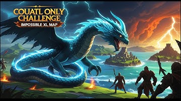 Heroes of Might and Magic 3 Friday Challenge | COUATL ONLY - 1v7 on Impossible!!!