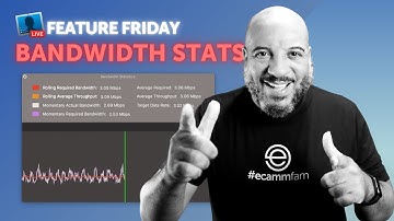Monitoring your Livestream Connectivity with Bandwidth Statistics