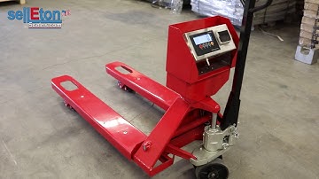 Selleton SL-5000-PJP industrial warehouse Pallet Jack scale with Built in printer!