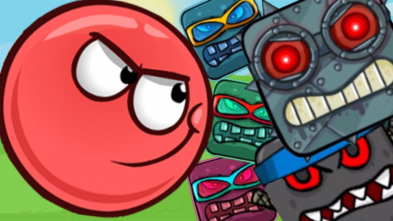 New Red Ball all series and BOSS . Game as a Cartoon for Kids. Only for ...