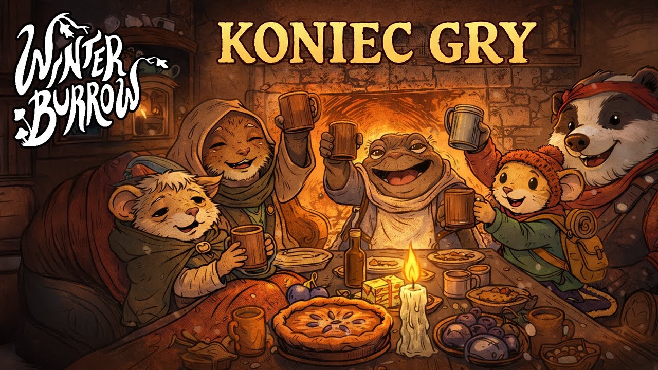 [KONIEC GRY] OSTATECZNA IMPREZA w STUMILOWYM LESIE!!! | Winter Burrow [#6]