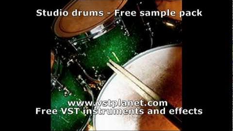 Studio drums - Free sample pack - vstplanet.com