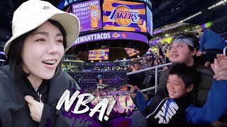 【帶7歲小孩實現他人生夢想看NBA湖人隊】美國疫情中如何看大型球賽？