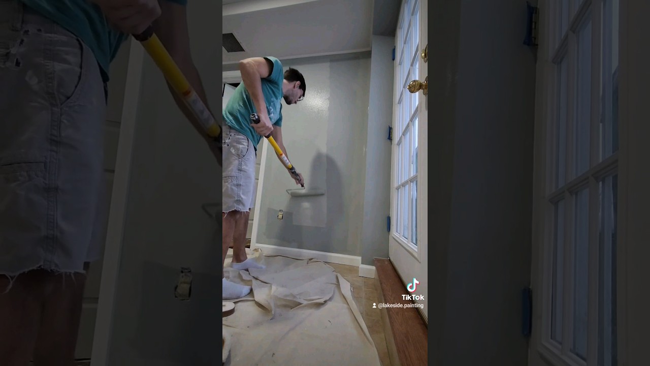 Is a #second #coat of #paint #useless ----                     #professional #tips #fyp