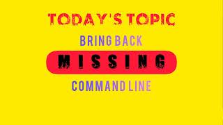 How To Restore Missing Command Bar In Auto Cad | AutoCAD (2D) Command line Disappear | Cad Shortcuts