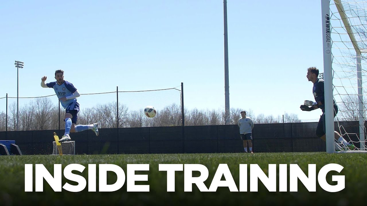 new york city zip code David Villa practices finishing | Inside Training 10