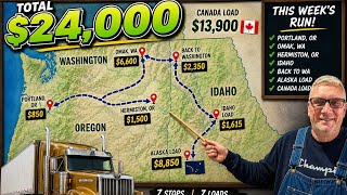 24k in 2 weeks? Alaska bound?