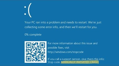 How to force a BSOD in Windows!