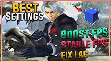 Best Settings Tekken 5 FIX LAG! AetherSX2 new version