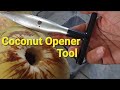 Struggle no more to open coconuts! This Stainless-Steel Coconut Puncher is a gamechanger.