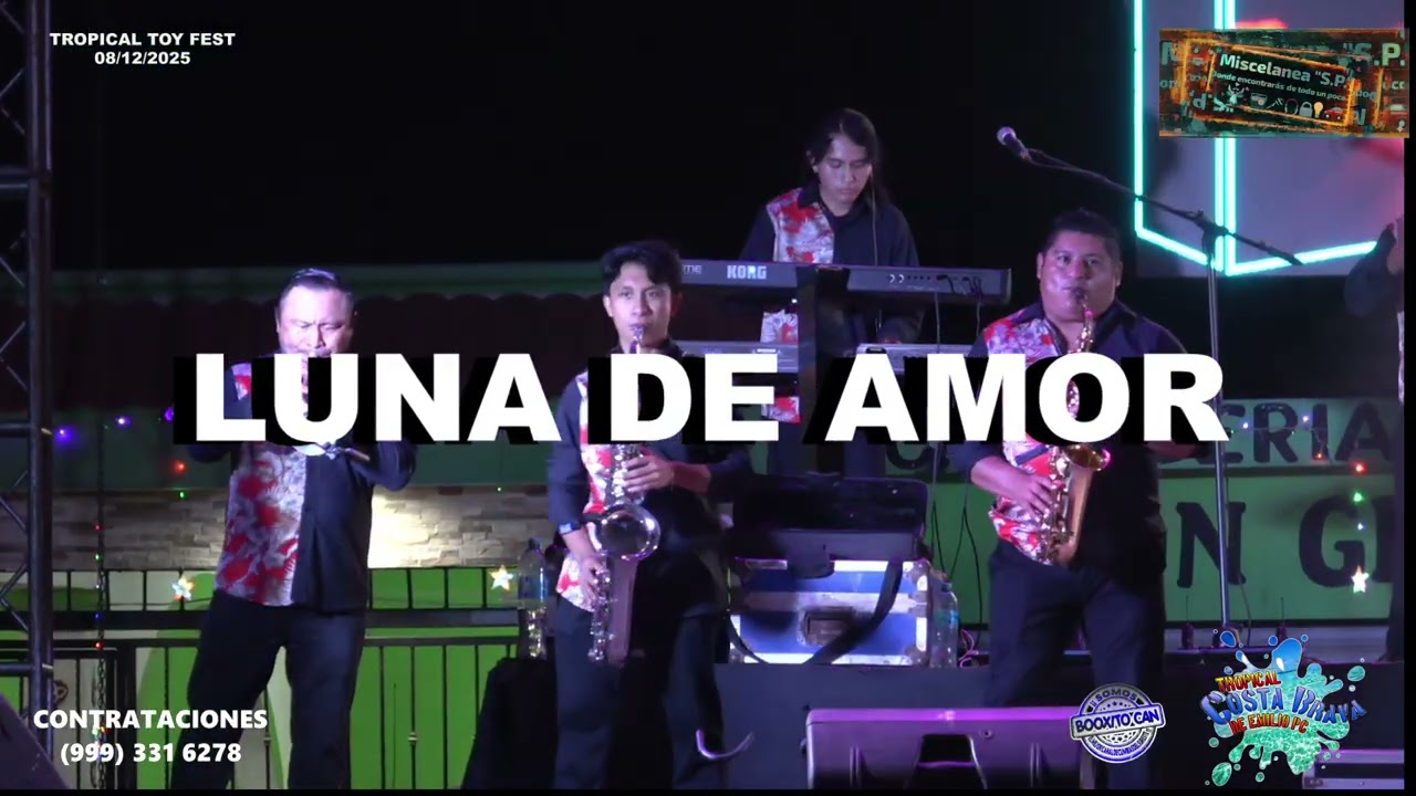 TROPICAL COSTA BRAVA DE (Emilio Pc) 🌴RITMO CANDENTE & LUNA DE AMOR 💦 SIERRA PAPACAL EN VIVO 2025 7️⃣