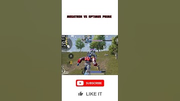 Megatron vs Optimus Prime in BGMI 🔥💥 #shorts #bgmi