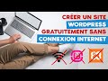 Crer un site wordpress sans connexion internet gratuitement et rapidement