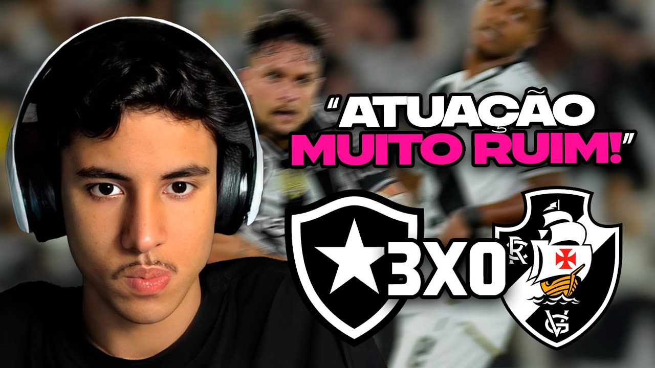 RENATO REAGE: BOTAFOGO 3 X 0 VASCO | MELHORES MOMENTOS | 32ª RODADA ...