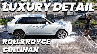 The Most Luxurious Detail Ever? ROLLS ROYCE CULLINAN - Foam Washing The ULTRA Exclusive Luxury SUV